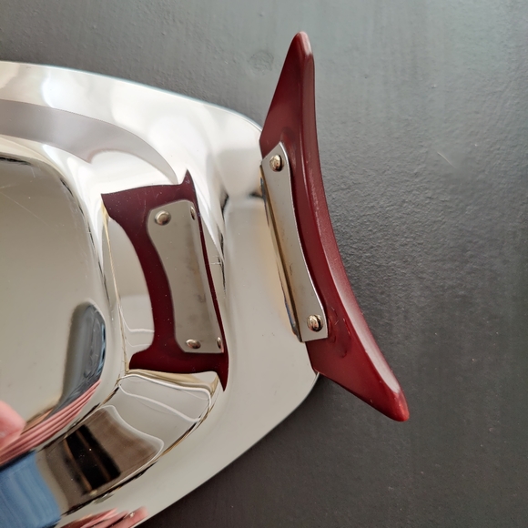 MCM | GloHill serving tray with their signature red bakelite handles - Picture 10 of 10